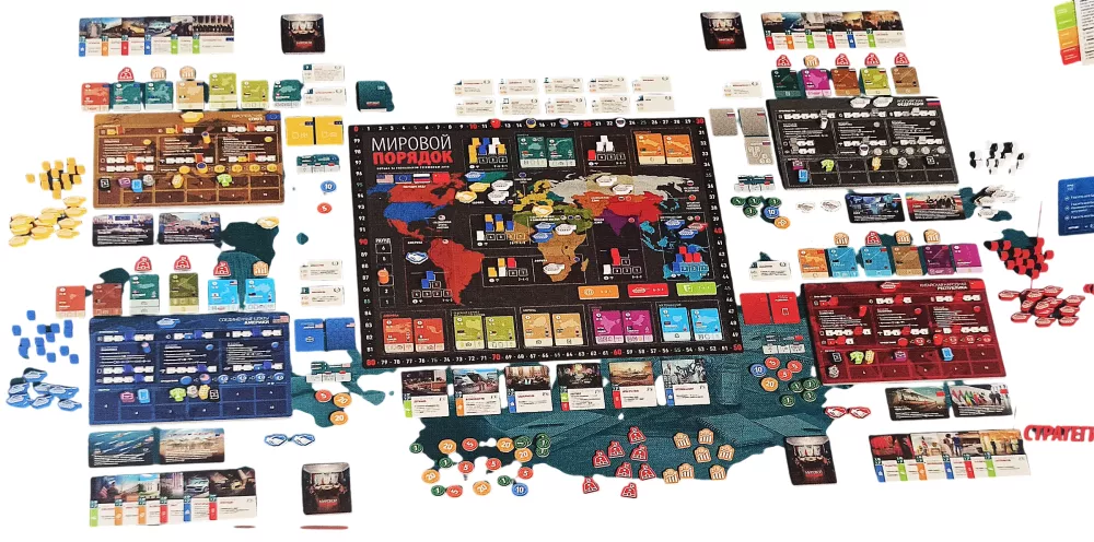 Board Game - World Order. Expanded Edition