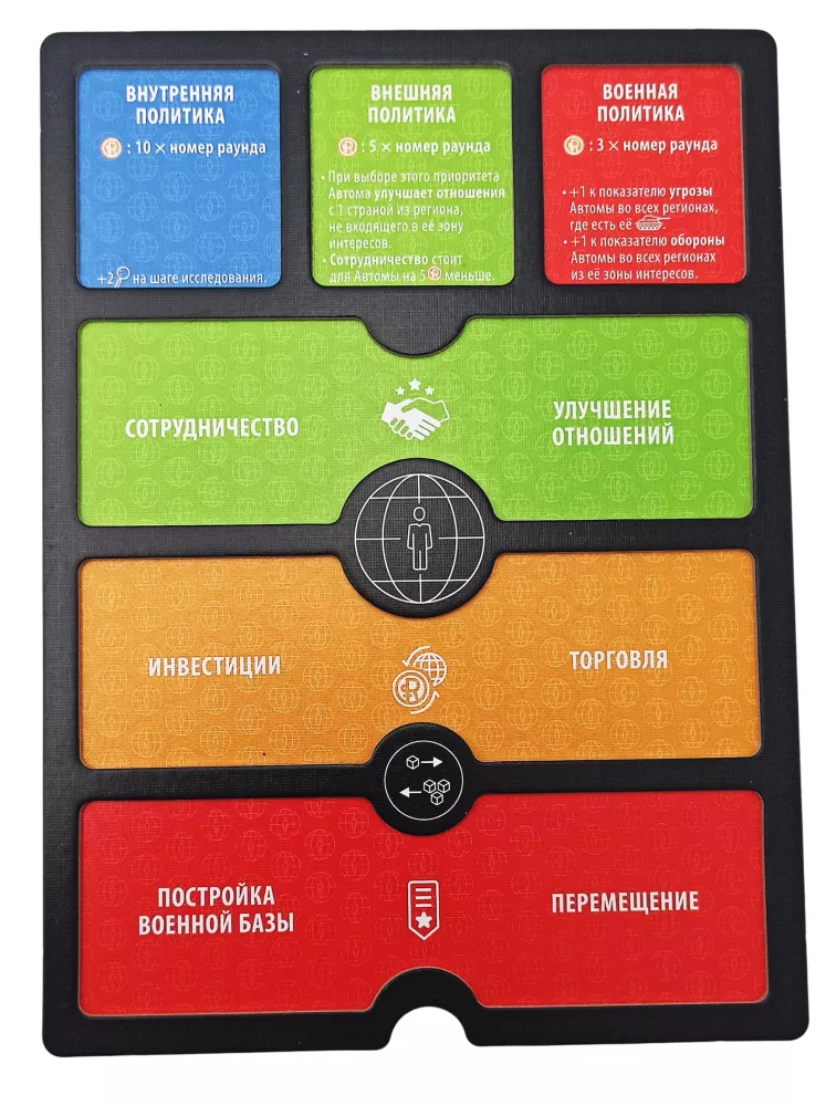Board Game - World Order. Expanded Edition