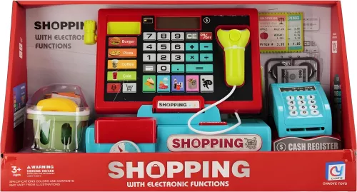 Игровой набор - Кассовый аппарат с аксессуарами Shopping
