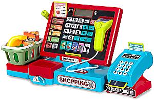 Spielset - Kassenapparat mit Zubehör Shopping