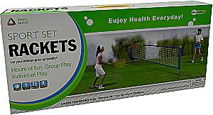 Sportliches Spiel - Set mit Tennisnetz
