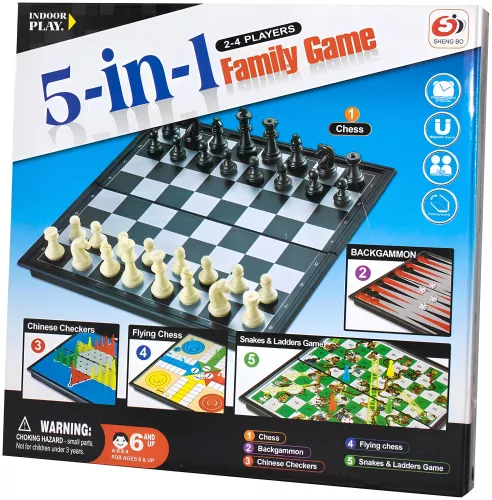 Настольная игра 5 в 1