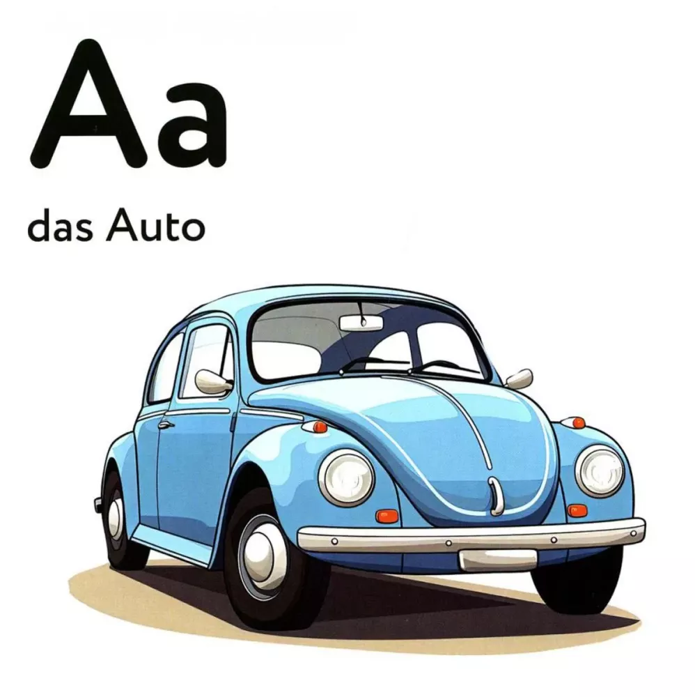 Das ABC Buch mit Fahrzeugen