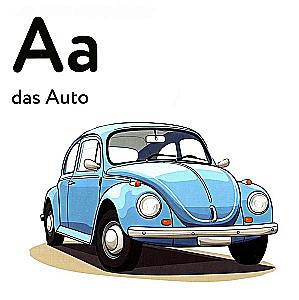 Das ABC Buch mit Fahrzeugen