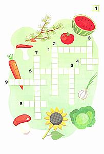 Crosswords. Plants