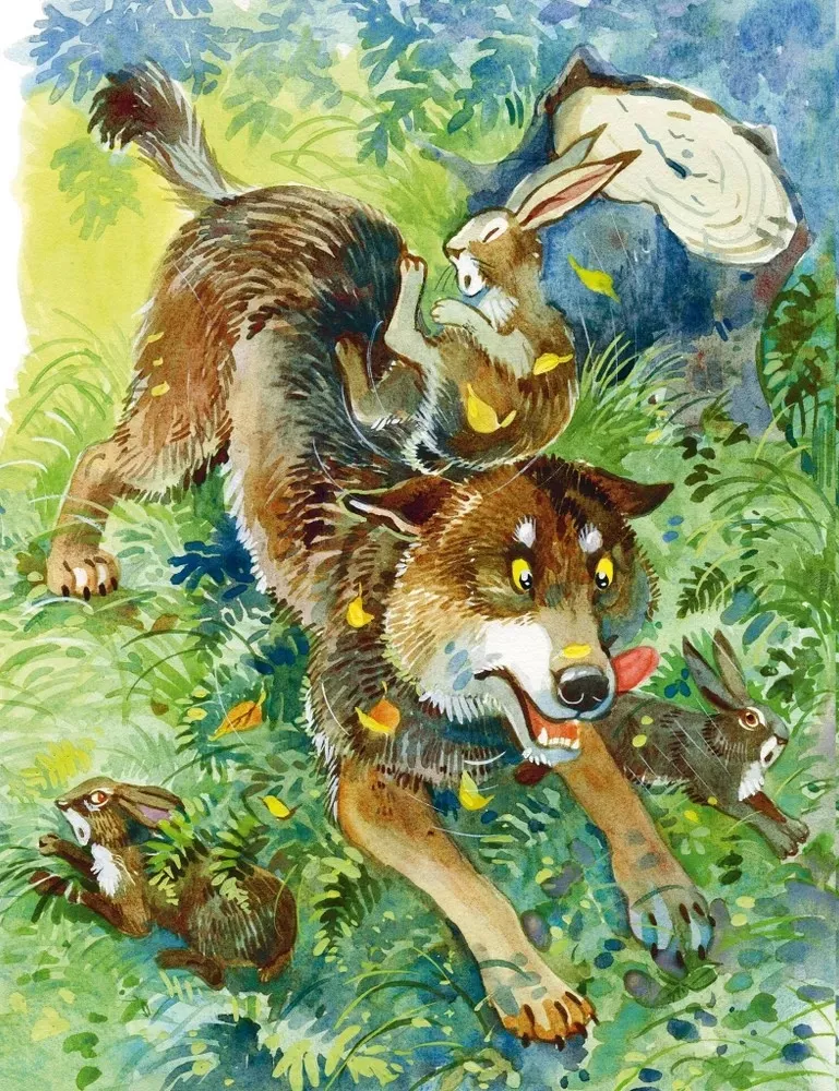 The Tale of the Brave Rabbit - Long Ears, Slanted Eyes, Short Tail