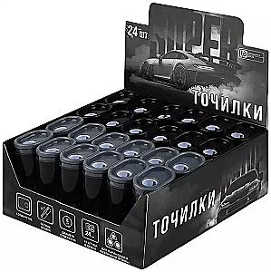 Точилка пластиковая - ФОРСАЖ, в ассортименте