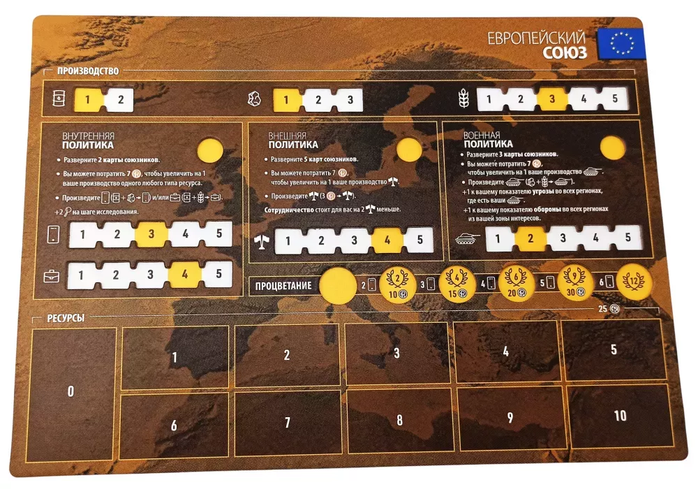 Board game - World Order. Expanded edition