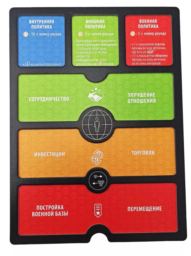 Board game - World Order. Expanded edition