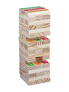 Table Game - Jenga. The Falling Tower
