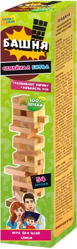Настольная игра - Башня. Семейная битва