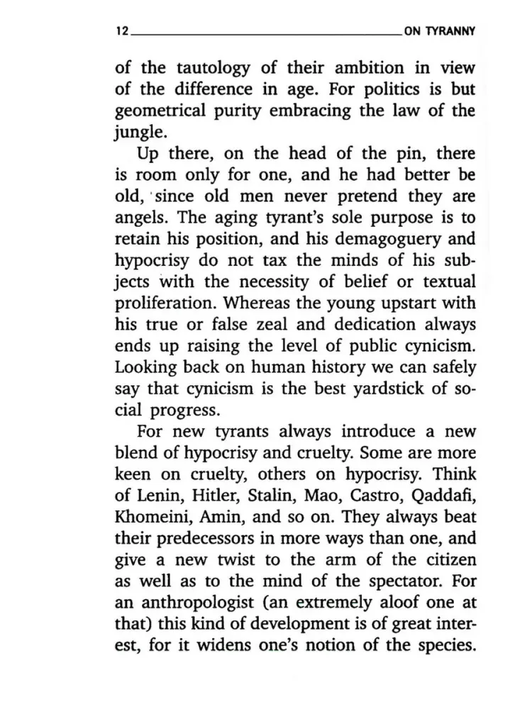 On Tyranny