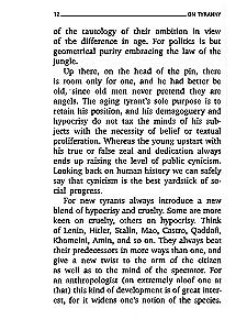 On Tyranny