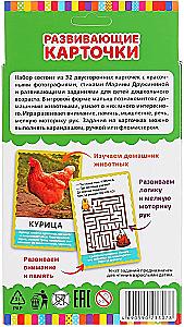 Educational Cards - Domestic Animals