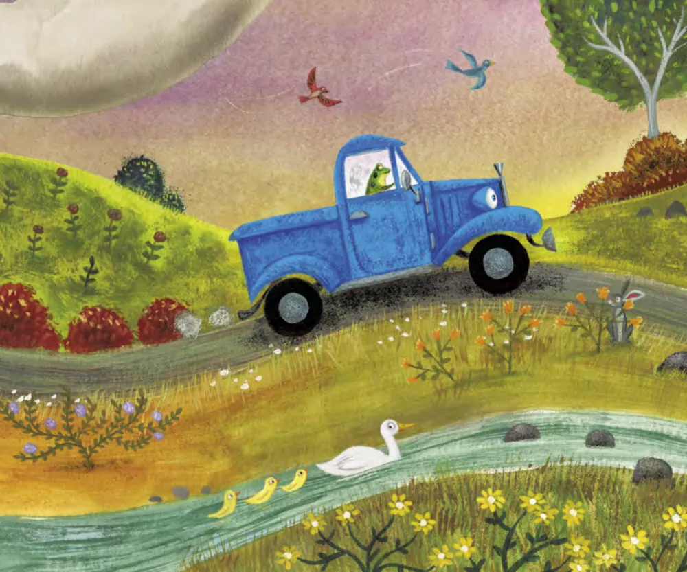 Sweet dreams, little truck