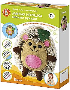 Minkšta žaislas iš kailio ir veltinio savo rankomis - Ežys