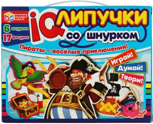 IQ Velcro with Lacing - Pirates - Fun Adventures!