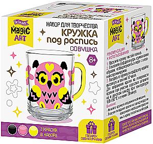 Puodelis dekoravimui - Pelėda