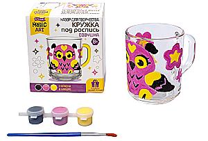 Puodelis dekoravimui - Pelėda