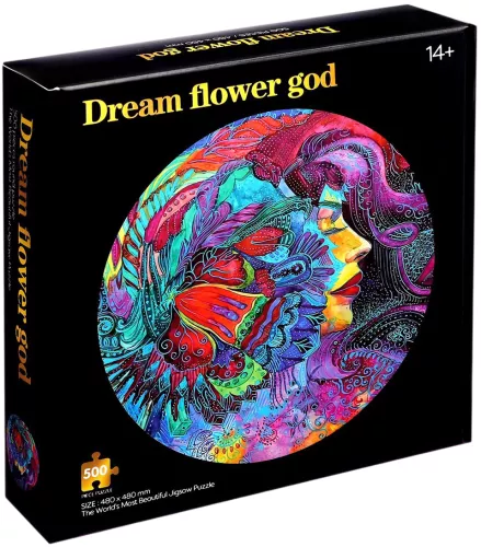 Okrągła układanka - Jasne marzenia, 500 elementów