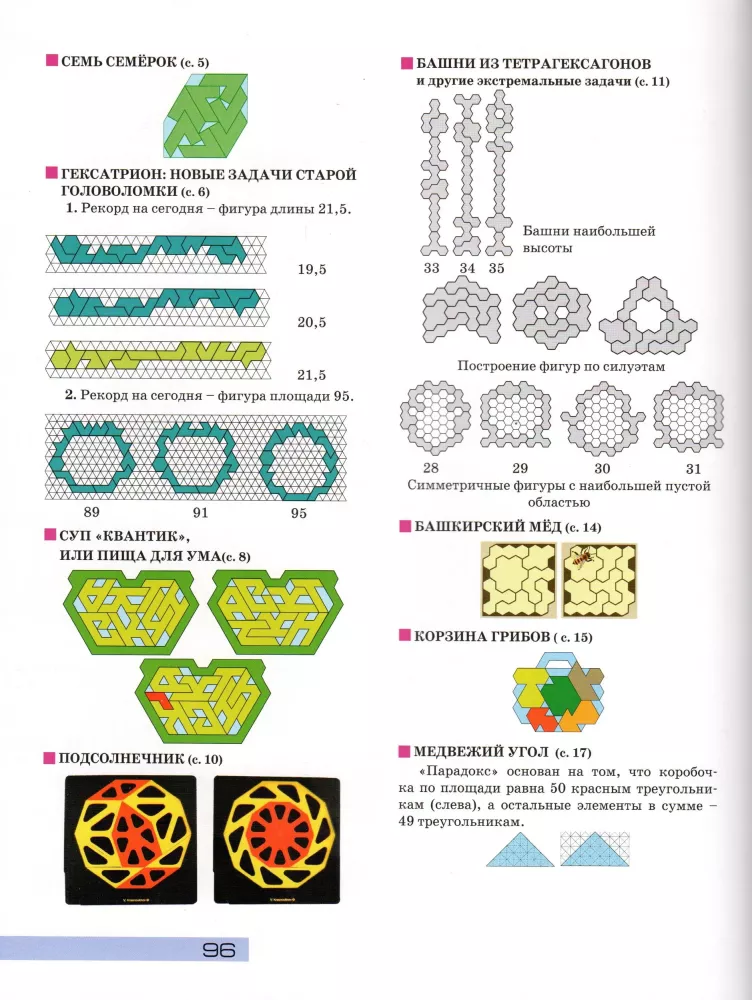Rectangle. Puzzles for the Whole Family