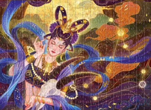 Puzzle w tubie - Baśniowy koziorożec, 300 elementów