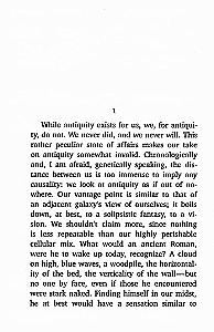 The Future, or The Distant Past