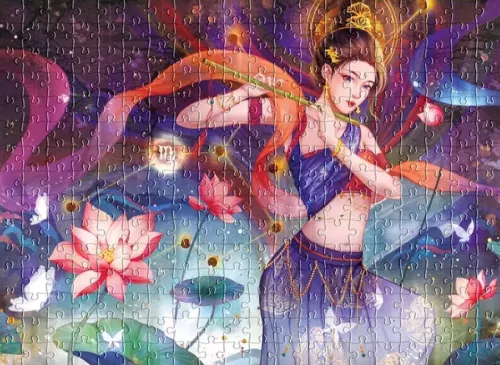 Puzzle w tubusie - Cudowna panna, 300 elementów