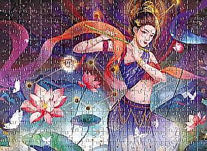 Puzzle w tubusie - Cudowna panna, 300 elementów
