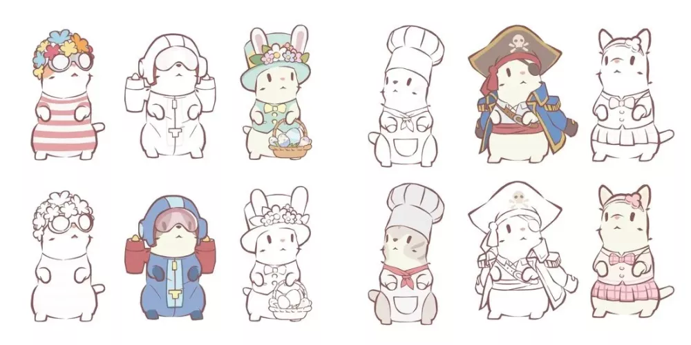 Cats and Soup. Cozy Coloring