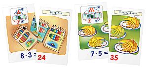 Mathematics 4. Parrots. Multiplication and Division. 48 cards