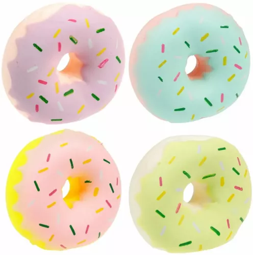Streso mažinimo žaislas - Kietas mišinys. Donut, asortimente