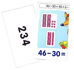 Fox Cubs. Counting within 100. 48 cards