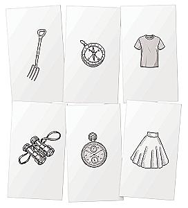 Who Goes Where? Professions. 48 Cards