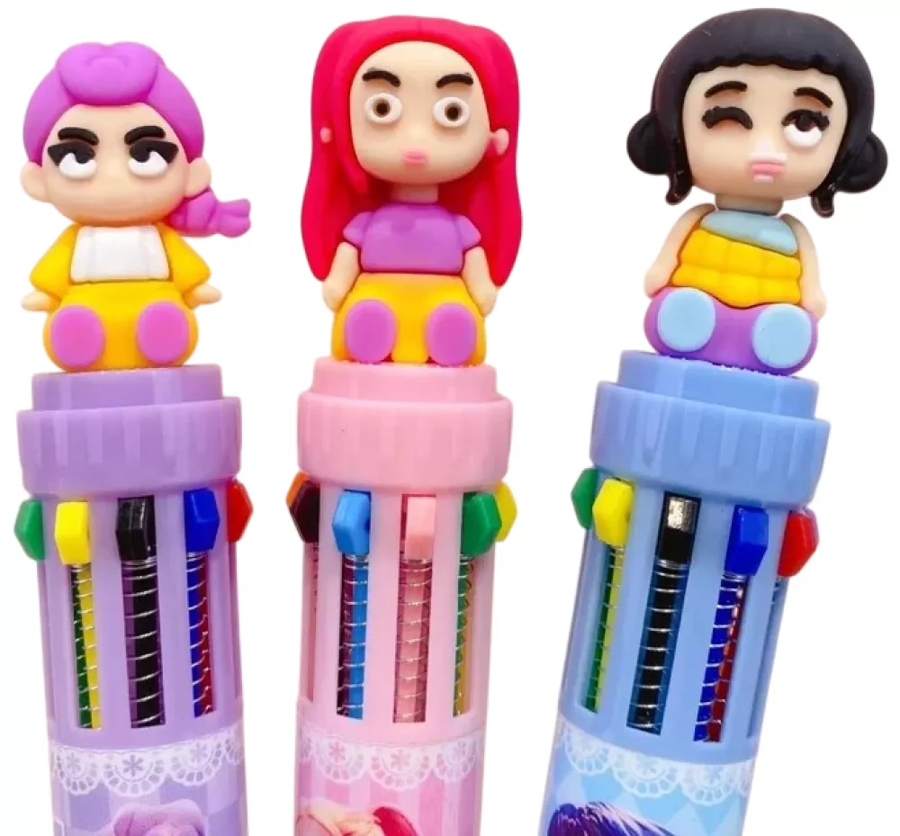 Ручка шариковая автоматическая K-POP, в ассортименте