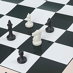 Настольная игра 2 в 1 - Шашки и Шахматы. Классические