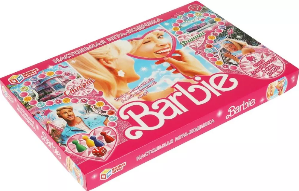 Настольная игра-ходилка - Barbie