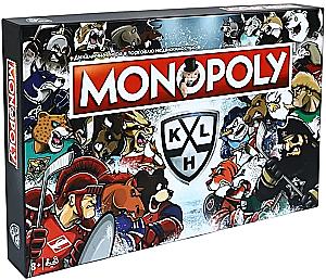 Настольная игра - Монополия. КХЛ Маскоты