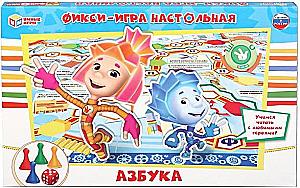 Настольная игра-ходилка - Фиксики. Азбука