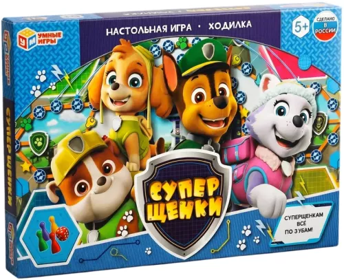 Настольная игра-ходилка - Суперщенки