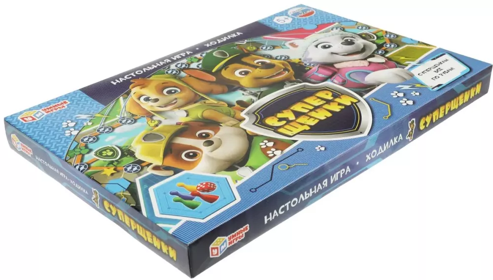 Настольная игра-ходилка - Суперщенки