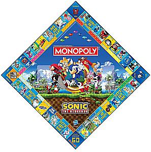Gra planszowa - Monopoly. Sonic