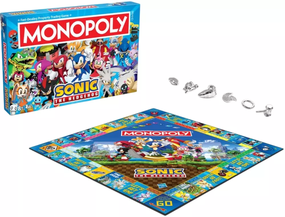 Gra planszowa - Monopoly. Sonic