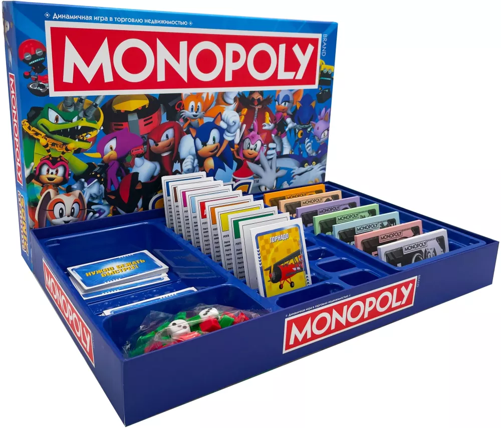 Gra planszowa - Monopoly. Sonic