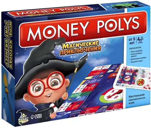 Настольная игра - Money Polys. Магические приключения