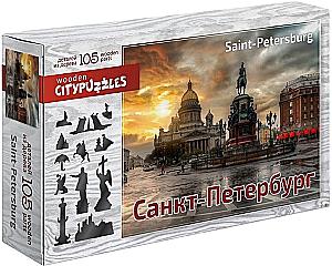 Пазл - Санкт-Петербург, 105 деталей