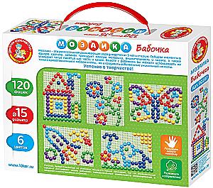 Mosaiik - Liblikas, 120 detaili