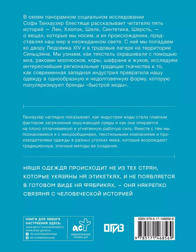 Витиеватая история нитей. Как одежда и материалы повлияли на историю человечества