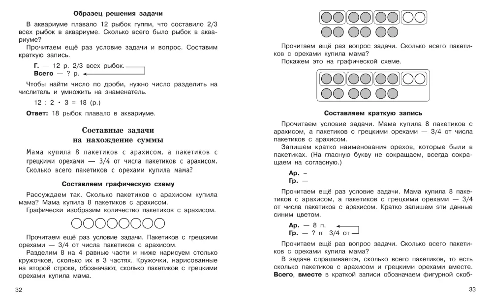 Mathematikaufgaben. 3. Klasse