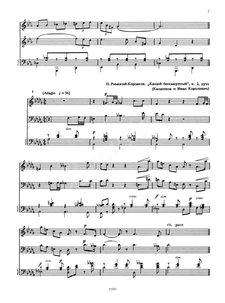 Solfege. Volume 2. Two-Part and Three-Part Writing. Textbook